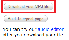 Click on download
