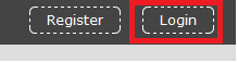 Click the top right side login button